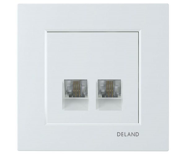 سوکت تلفن دو خط