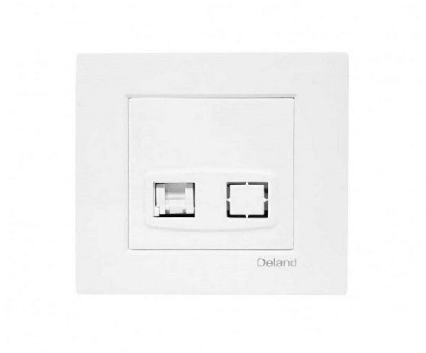 سوکت شبکه CAT6 دلند مدل آسا