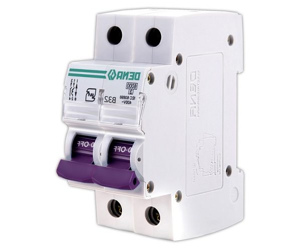 کلید مینیاتوری دو پل دنا الکتریک